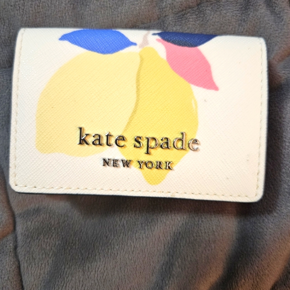 Kate Spade Lemon Zest small wallet billfold